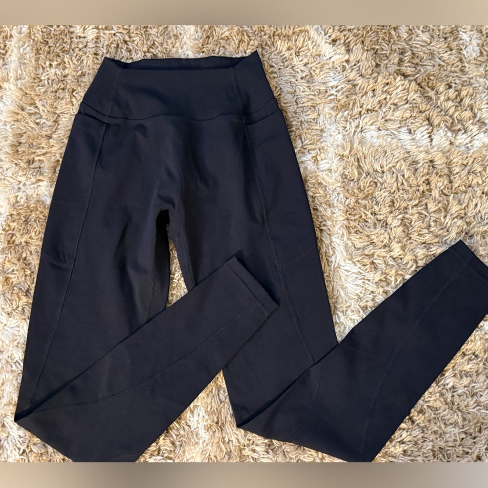 YoungLA leggings Black Small with pockets - Picture 3 of 4
